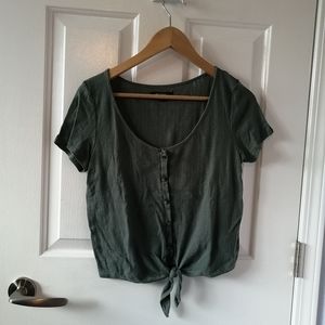 Green summer shirt